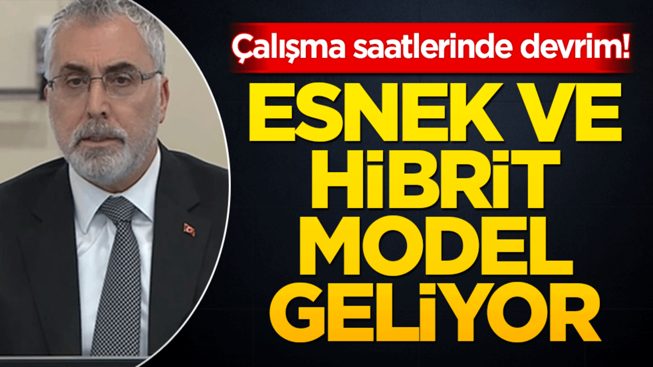 Çalışma saatlerinde devrim! Esnek ve hibrit model geliyor