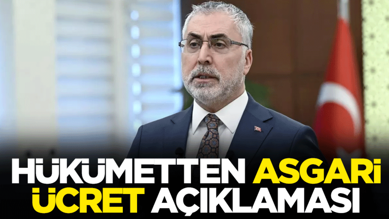 Çalışma ve Sosyal Güvenlik Bakanı Vedat Işıkhan'dan asgari ücret açıklaması