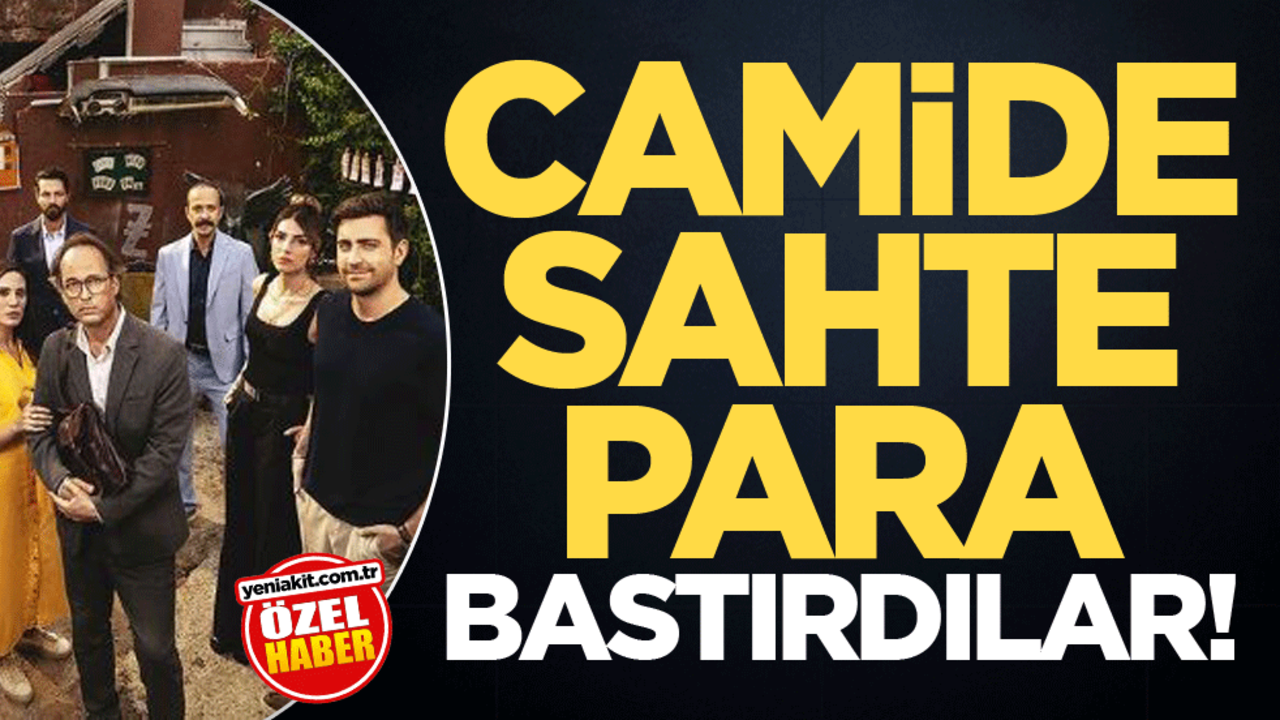 Camide sahte para bastırdılar!