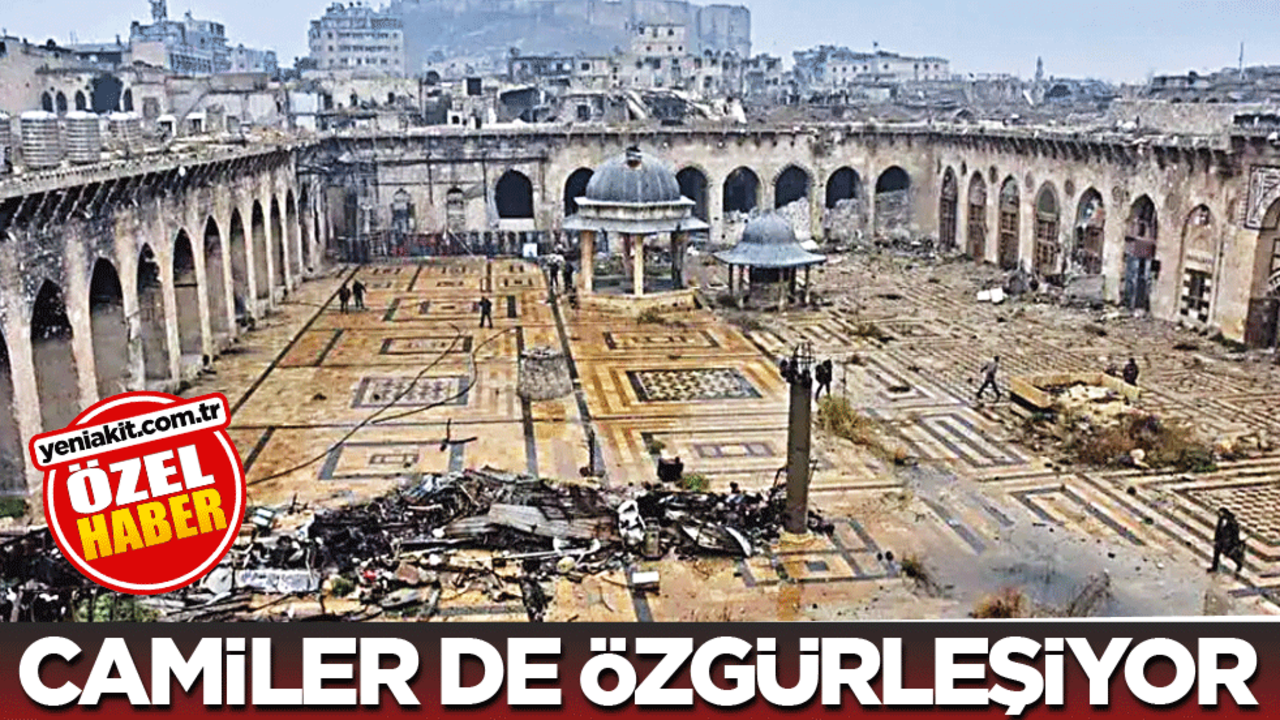 Camiler de özgürleşiyor