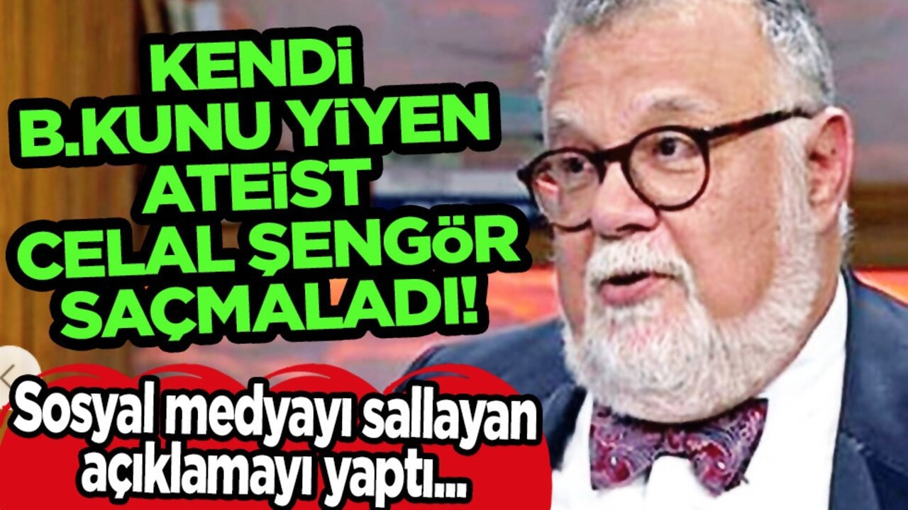 Celal Şengör: Ölümsüzlüğü bulmak çok kolay! Sık sık halüsinasyon görüyor! Örneği ilginç