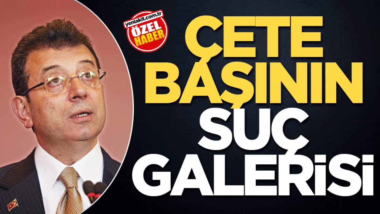 Çete başının suç galerisi
