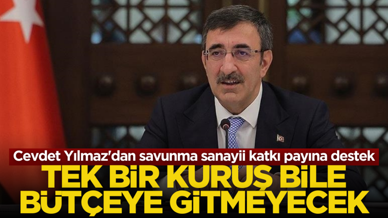 Cevdet Yılmaz: Bir kuruş bütçeye girmeyecek