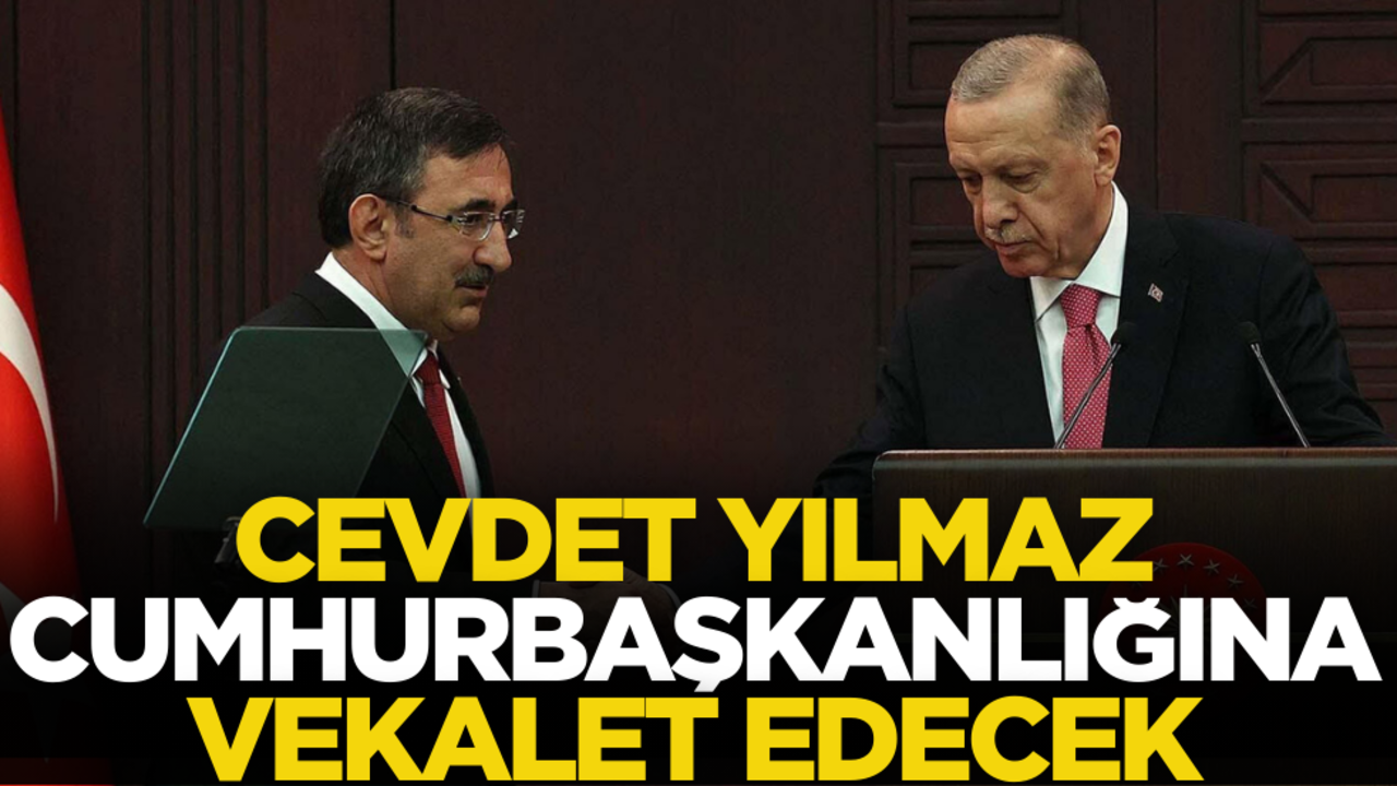 Cevdet Yılmaz, Cumhurbaşkanlığına vekalet edecek