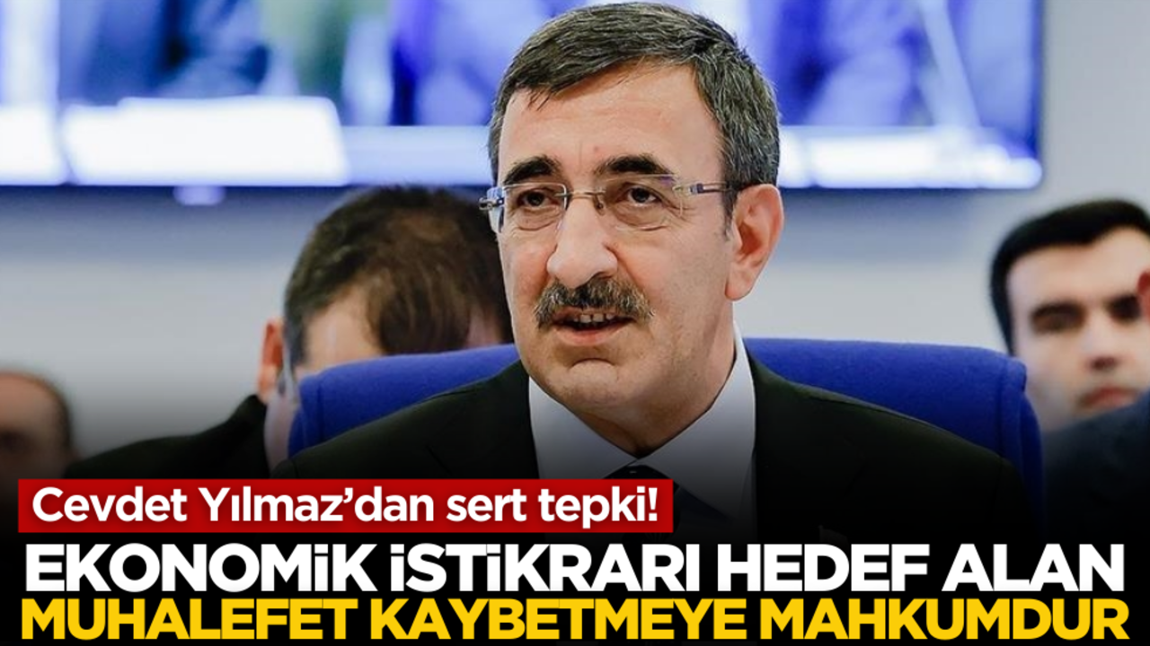 Cevdet Yılmaz’dan boykota sert tepki