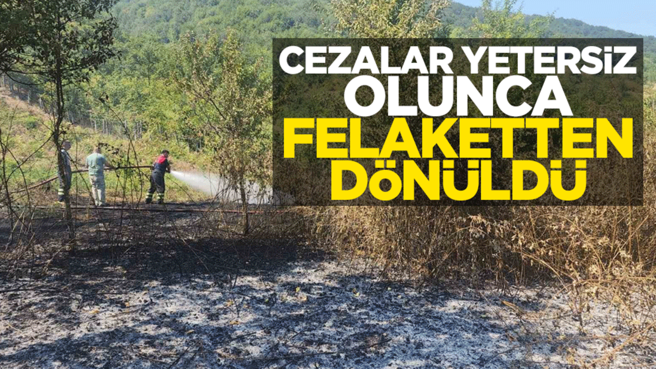 Cezalar yetersiz olunca felaketten dönüldü