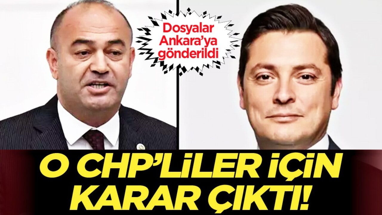 CHP İstanbul Milletvekilleri Özgür Karabat ile Turan Taşkın Özer hakkında soruşturma