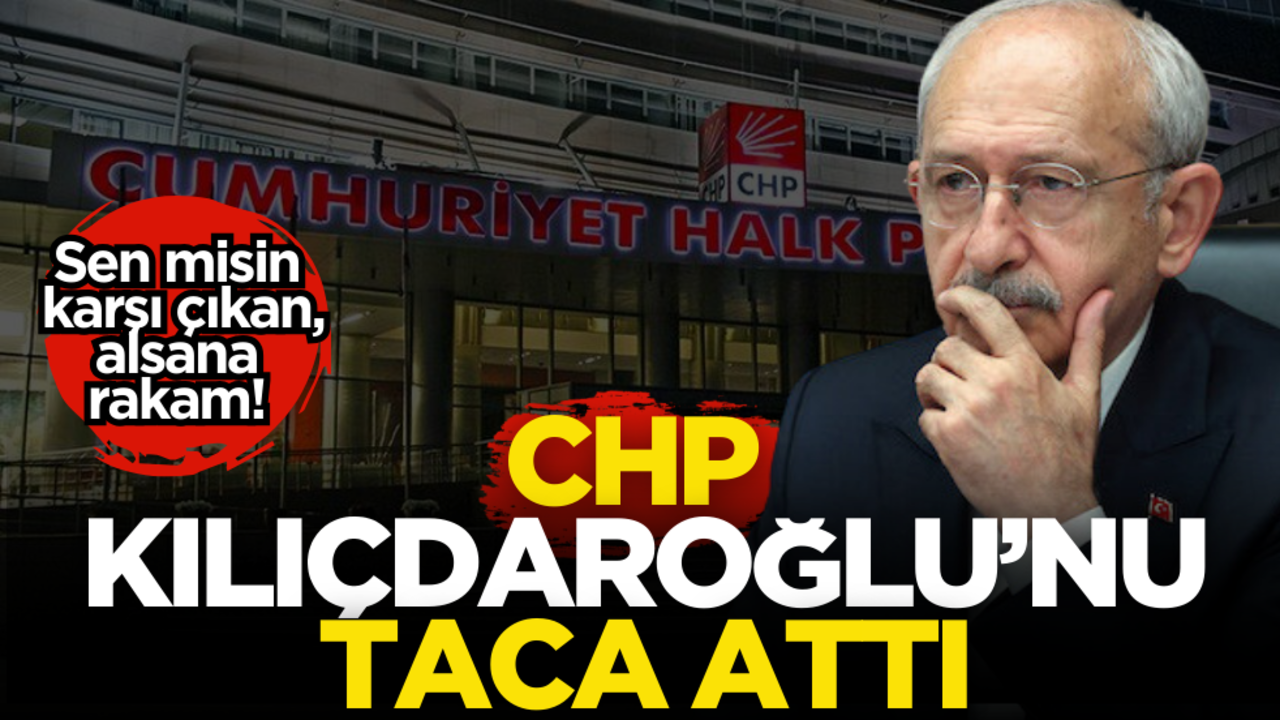 CHP Kılıçdaroğlu’nu taca attı! Sen misin karşı çıkan, al sana rakam…