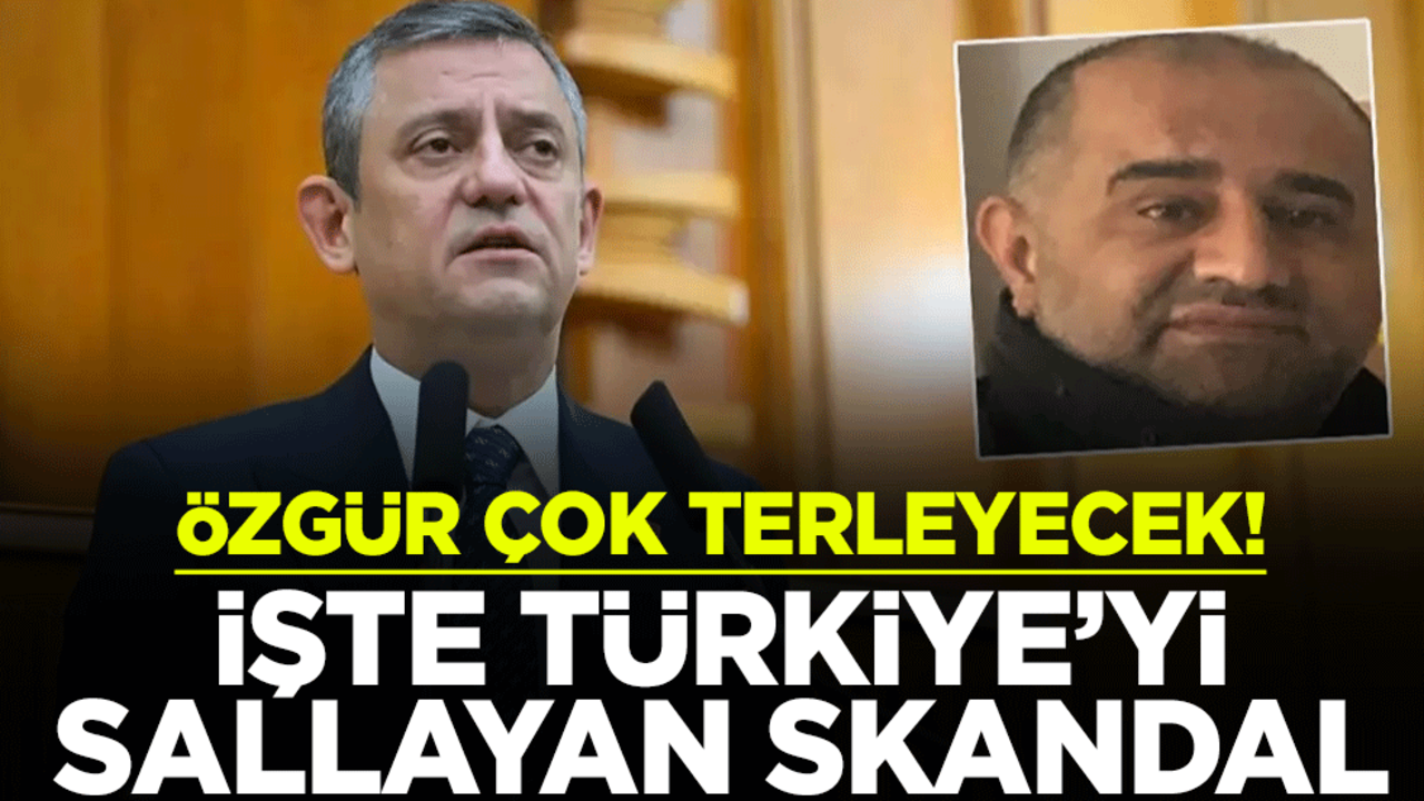 CHP lideri Özgür Özel'i terletecek belge! Aziz İhsan Aktaş'a ait arabayı makam aracı yapmış