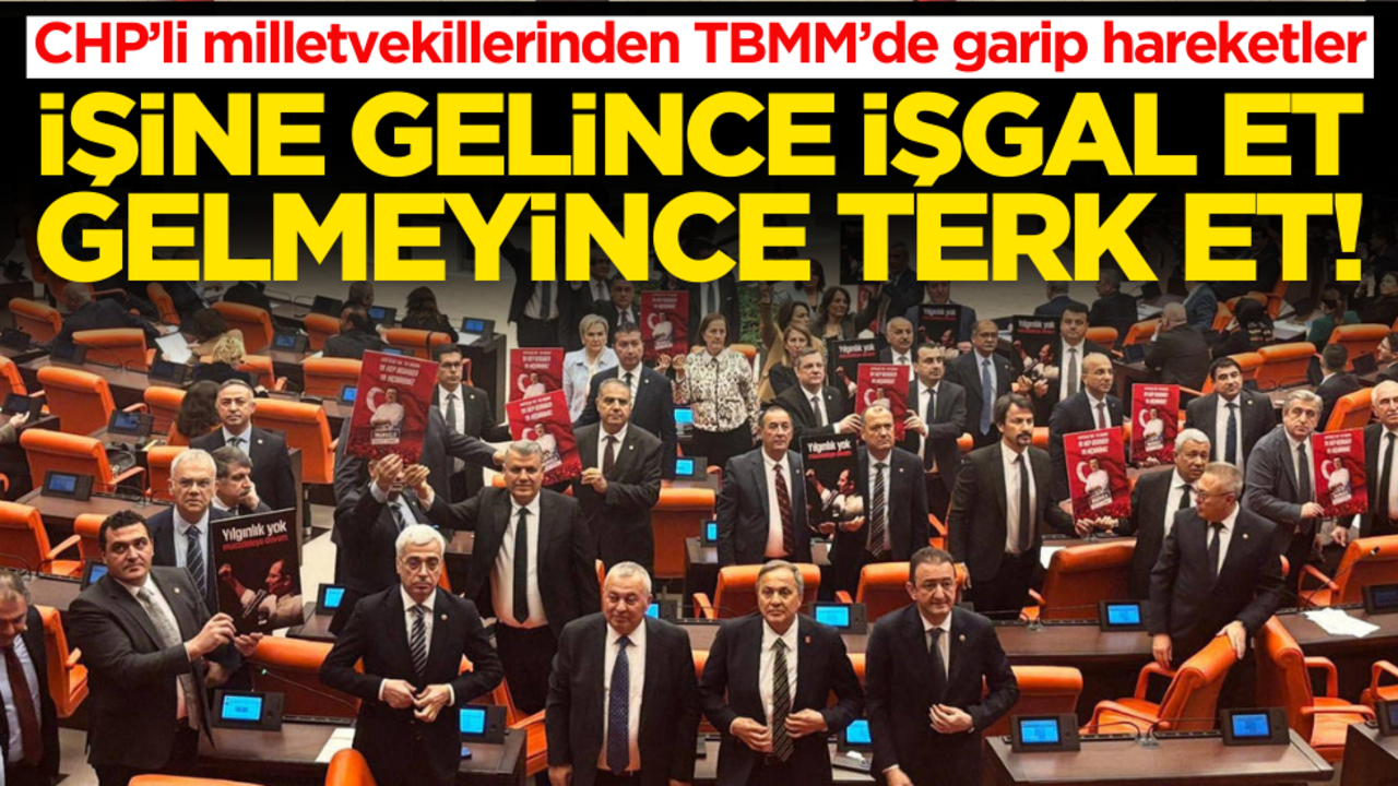 CHP milletvekilleri Meclis’i terk etti
