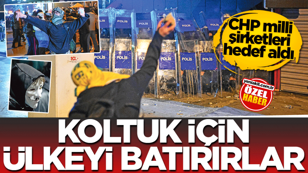 CHP milli şirketleri hedef aldı! Koltuk için ülkeyi batırırlar