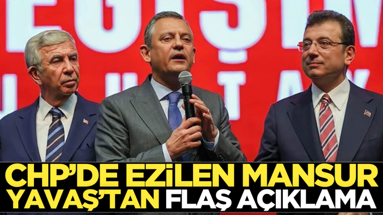 CHP’de ezilen Mansur Yavaş’tan flaş açıklama