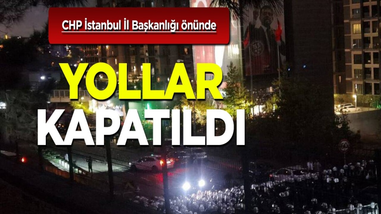 CHP'de kongre gerginliği! Gürsel Tekin parti binasına geleceğini söylemişti: Yollar kapatıldı