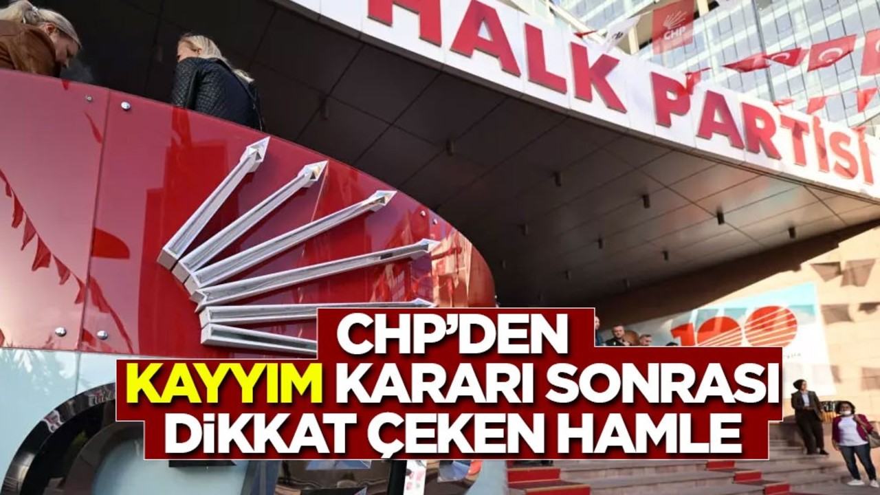 CHP'den kayyım kararı sonrası dikkat çeken hamle! Tüm milletvekillerine İstanbul çağrısı