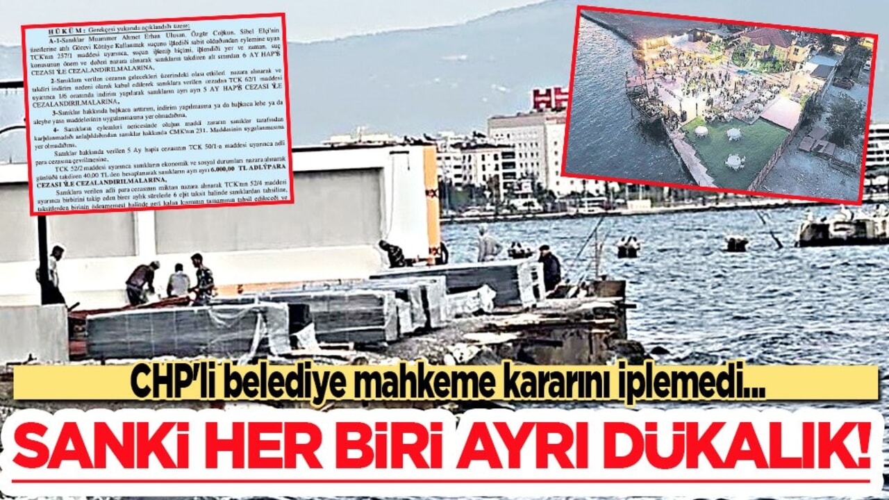 CHP'li belediye mahkeme kararını iplemedi: Sanki her biri ayrı dükalık! Güvencemiz yok