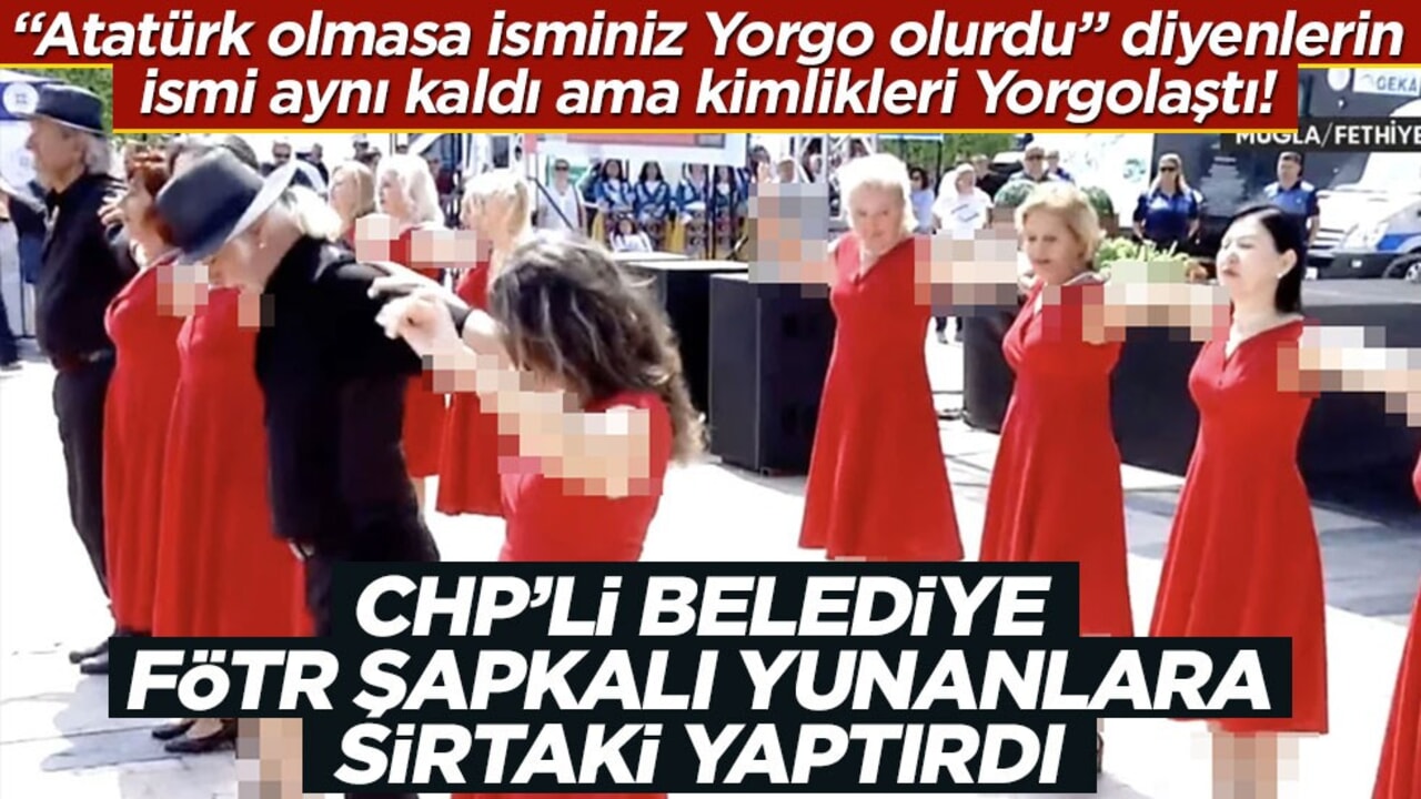 CHP’li belediye sirtaki için Yunanistan’dan adam getirtti