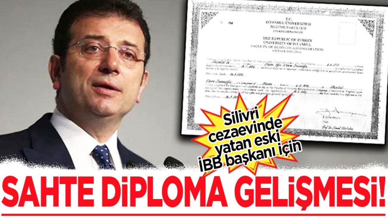 Chp'li Ekrem İmamoğlu'nun diploma davası: İdare Mahkemesi, dosyasını istedi! Resmen açıklandı