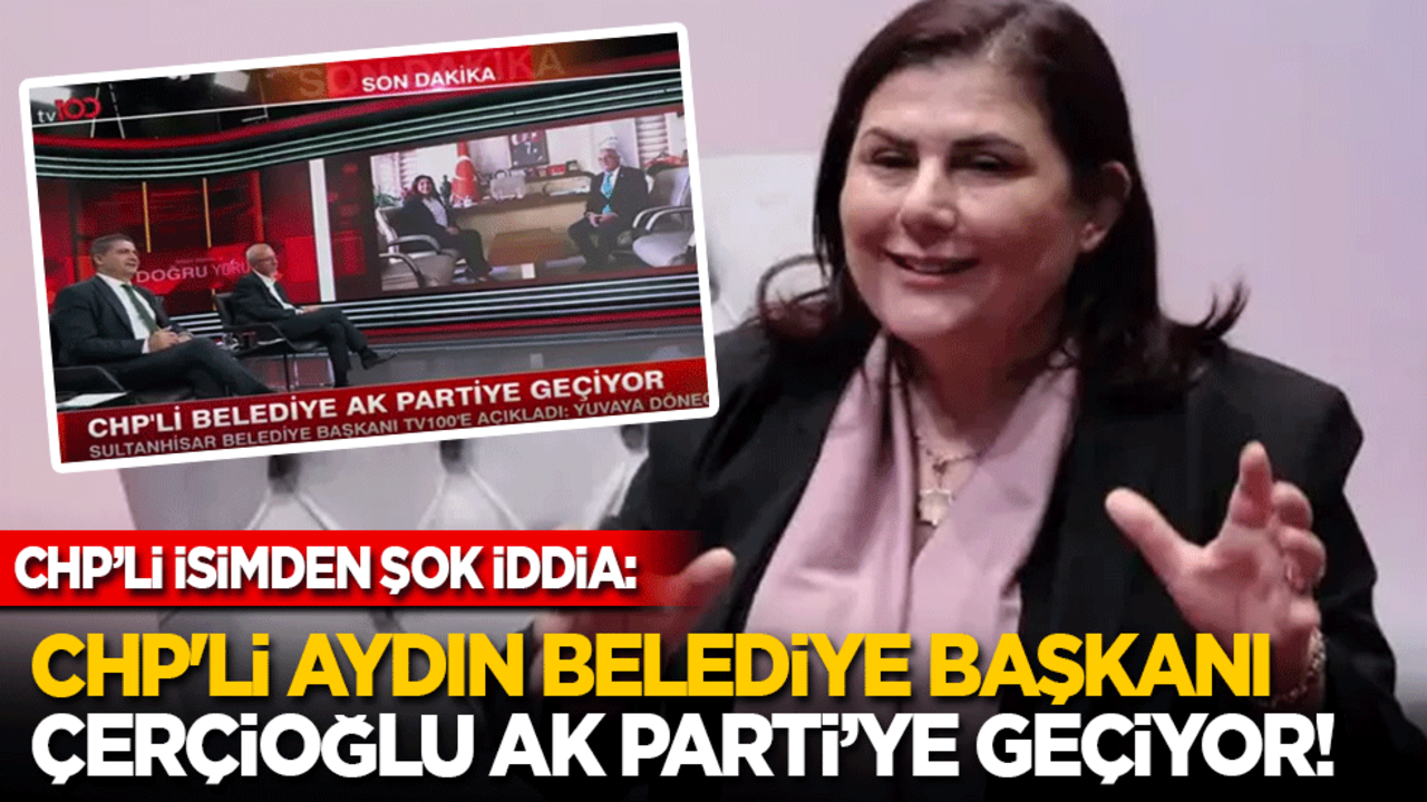 CHP’li isimden şok iddia: CHP'li Aydın Belediye Başkanı AK Parti’ye geçiyor!