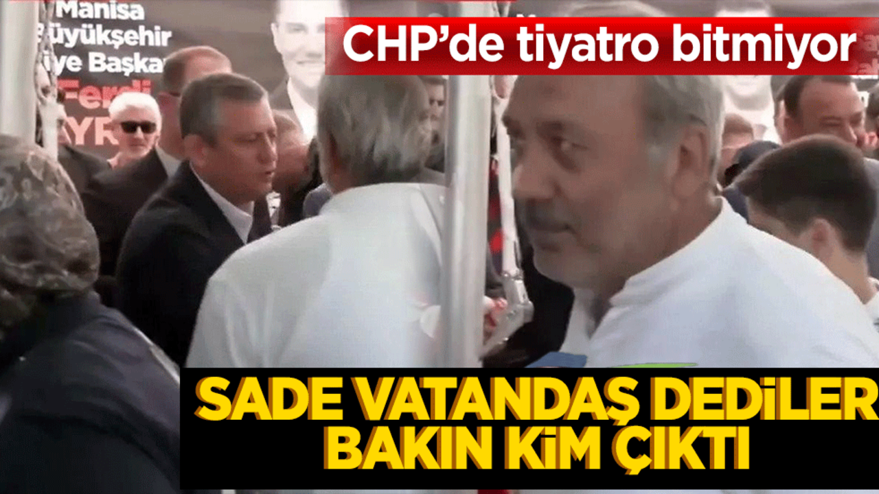 CHP’nin algı tiyatrosu fena çöktü! "Sade vatandaş" dediler, CHP’li meclis üyesi çıktı!