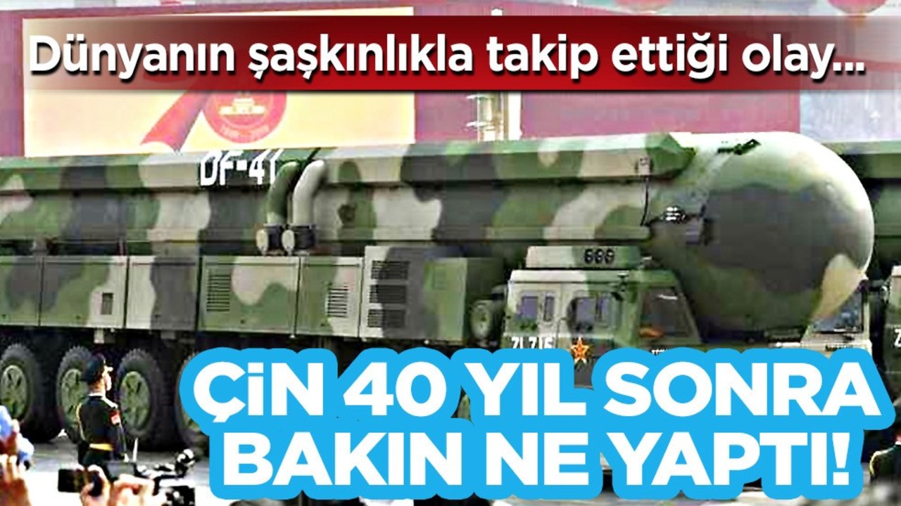 Çin 40 yıl sonra uluslararası sulara balistik füze fırlattı: Dünya çapında şok etti! Detayları böyle yayınlandı