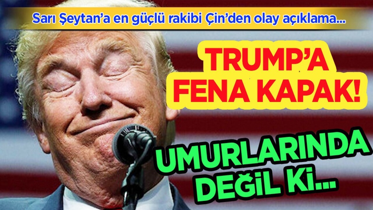 Çin Dışişleri Bakanlığı Sözcüsü: ABD başkanı Trump'a petrol kararını duyurdu! Yeni karar