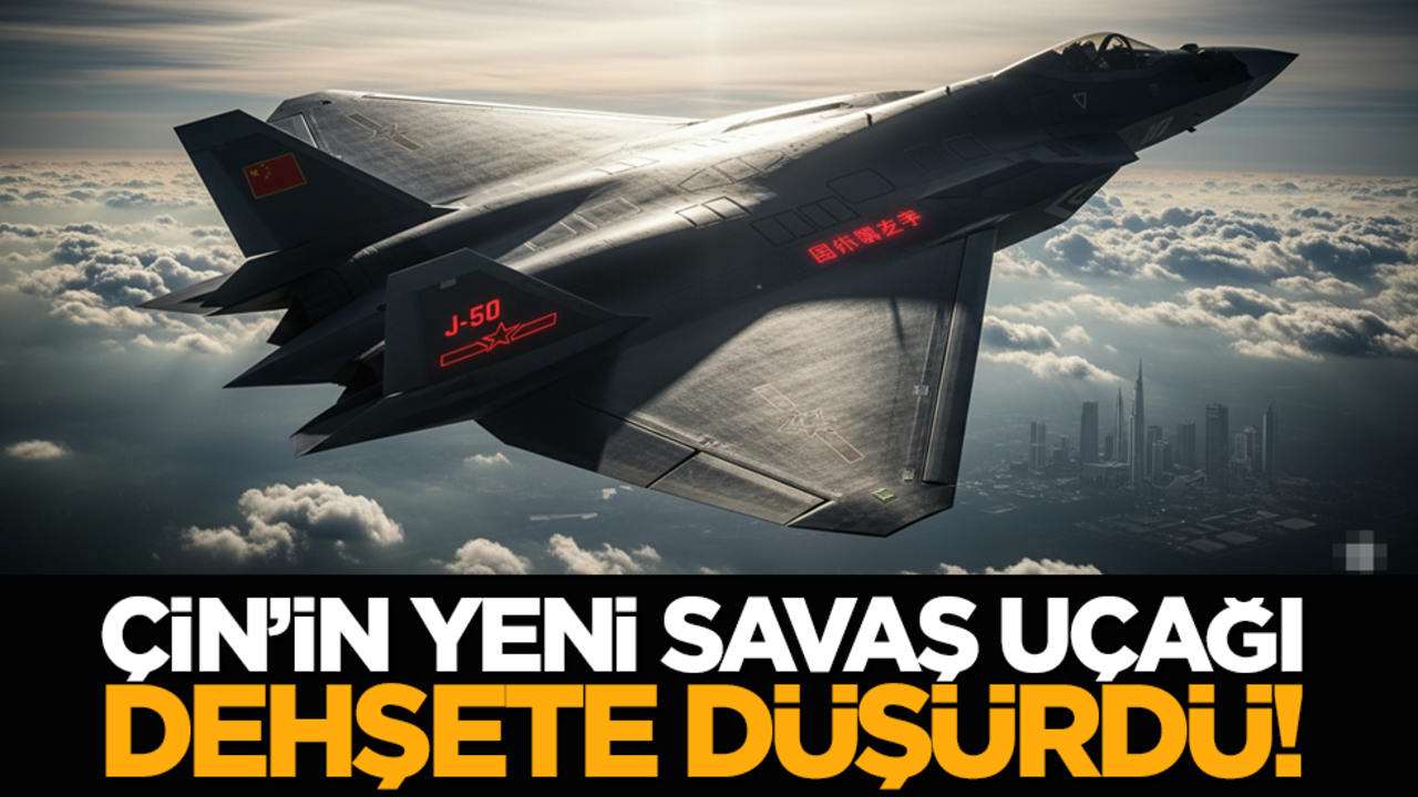 Çin'in yeni savaş uçağı dehşete düşürdü!