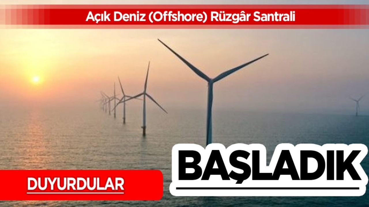 Çin'de Deniz Rüzgar Santrali devreye alındı! Elektrik üretimi detayları belli oldu!