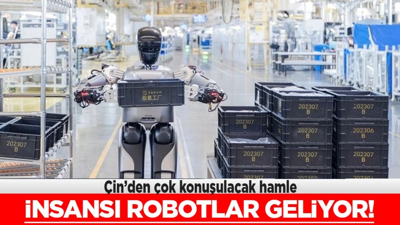 Çin, Yapay zeka destekli insansı robotlarda seri üretime geçiyor... Flaş bir hamle geldi