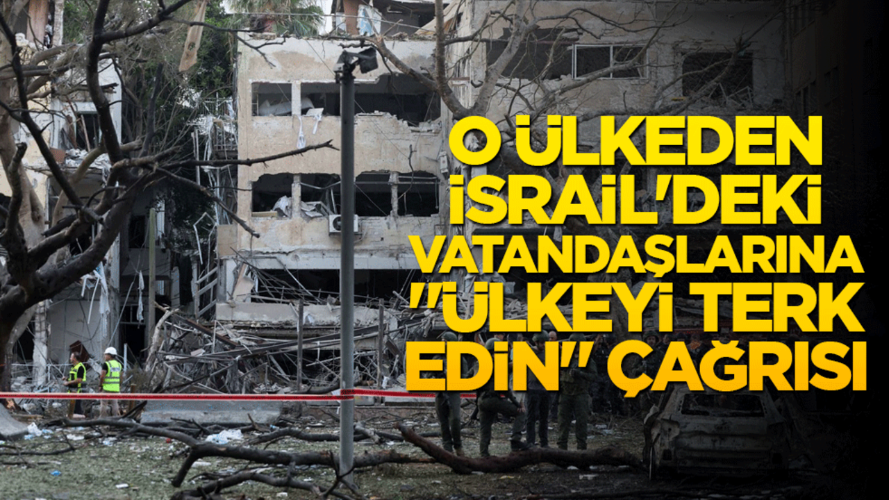 Çin'den İsrail'deki vatandaşlarına "ülkeyi terk edin" çağrısı