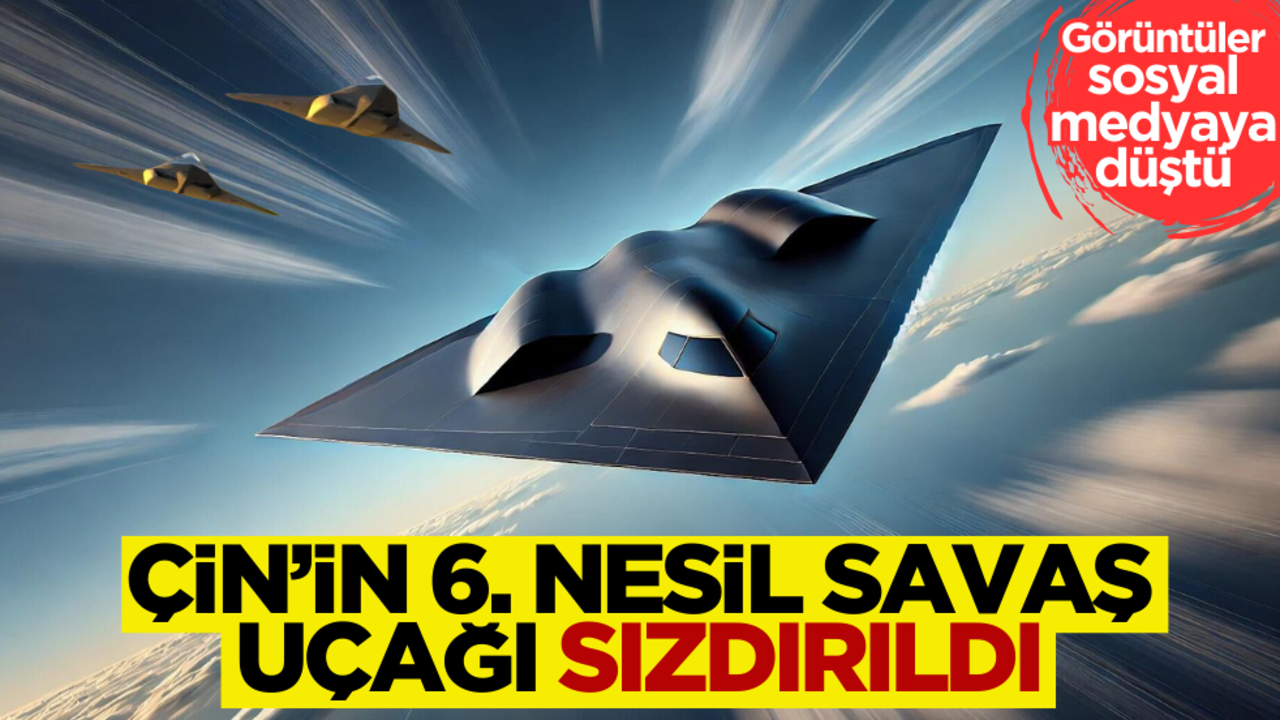 Çin'in 6. nesil savaş uçakları sızdırıldı