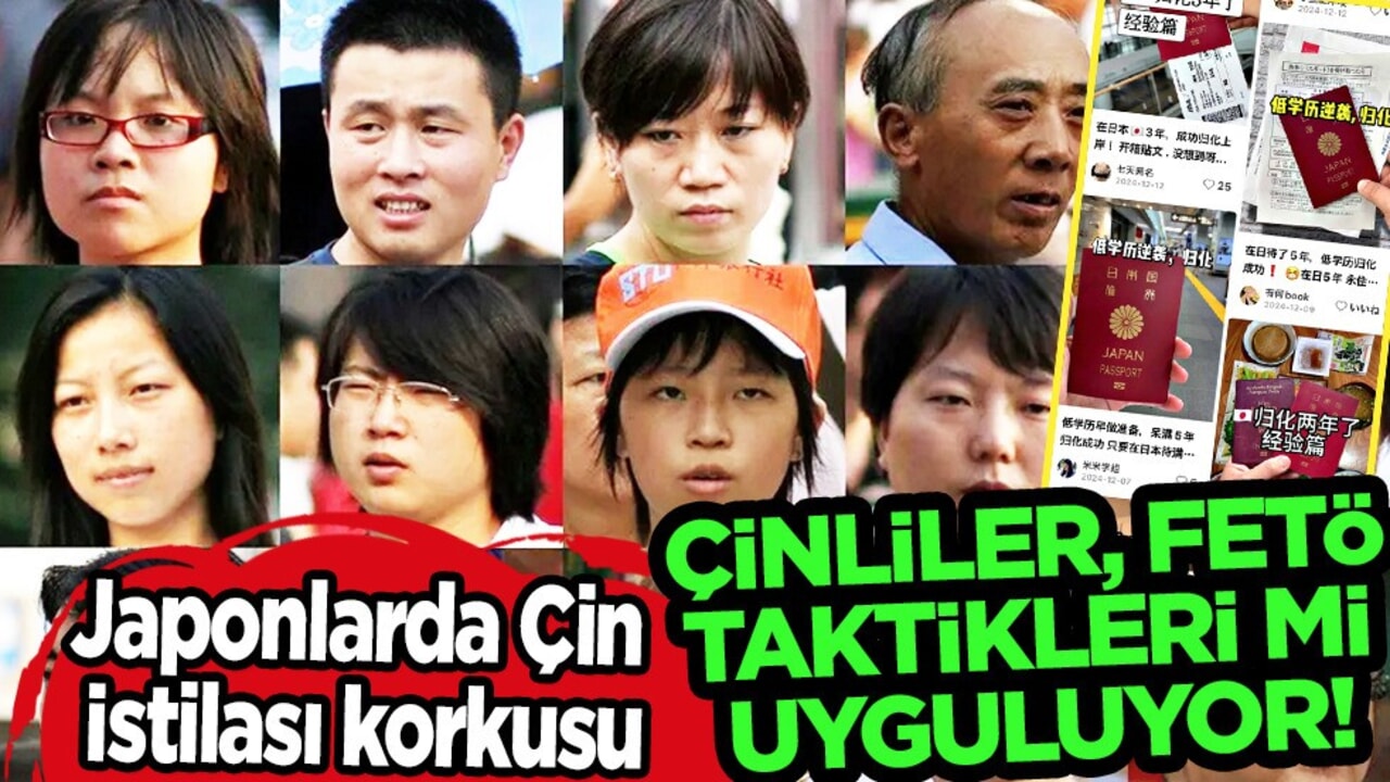 Çinliler, FETÖ taktikleri mi uyguluyor? Japonlarda Çin İstilası korkusu!