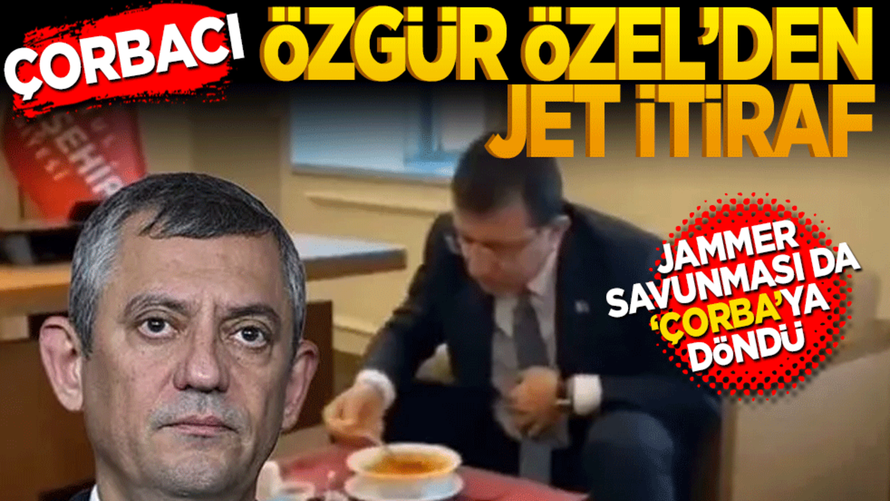 Çorbacı Özgür Özel'den itiraf: Jammer savunması da 'çorba'ya döndü