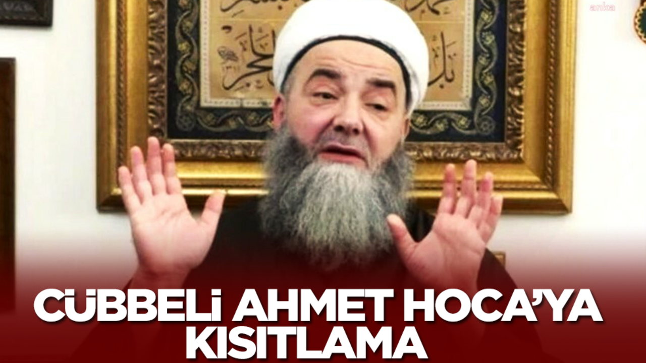 Cübbeli Ahmet Hoca'ya kısıtlama! 'Buna mecbur kaldık' diyerek duyurdu