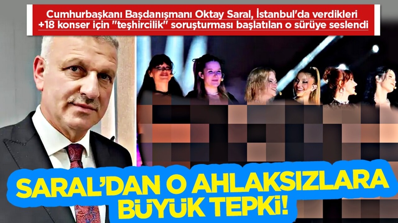 Cumhurbaşkanı Başdanışmanı Saral'dan Manifest tepkisi: "Manifest" ahlaksızlığına soruşturma...