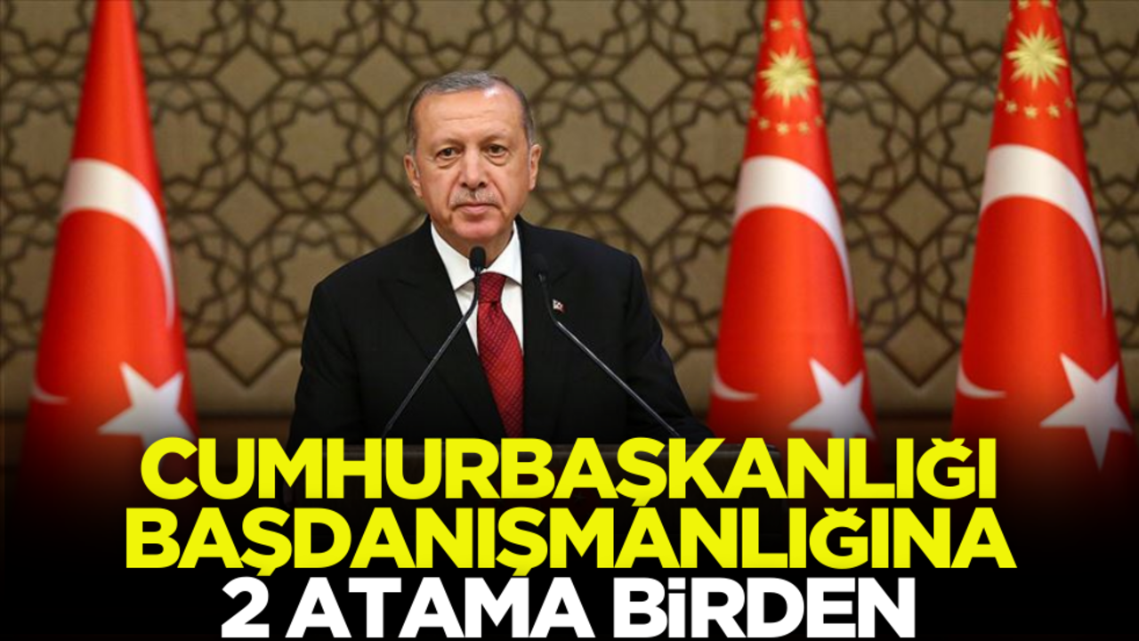 Cumhurbaşkanı Başdanışmanlığına iki atama birden