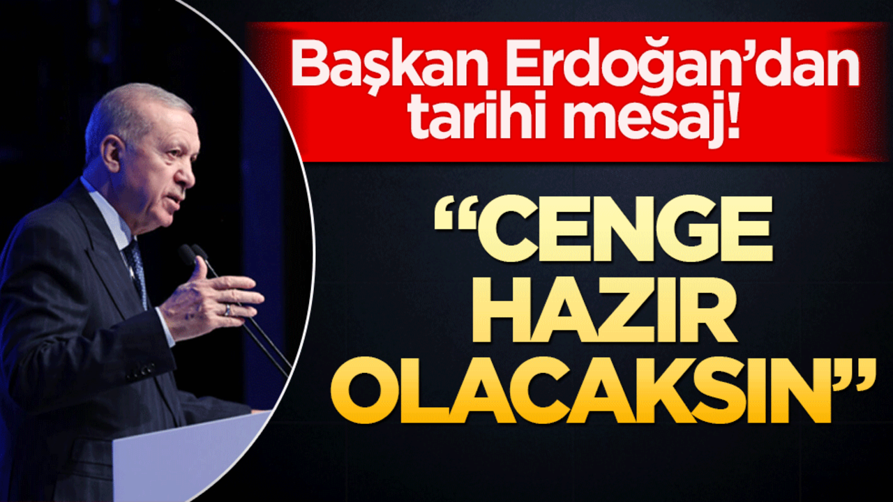 Erdoğan'dan kararlılık mesajı! "Artık kendi semamızı kendi silahımızla koruyoruz"