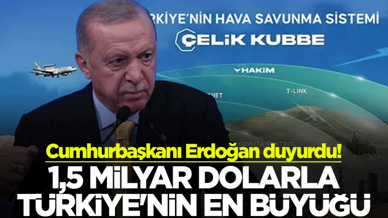 Cumhurbaşkanı Erdoğan duyurdu! 1,5 milyar dolarla Türkiye'nin en büyüğü: Oğulbey Teknoloji Üssü