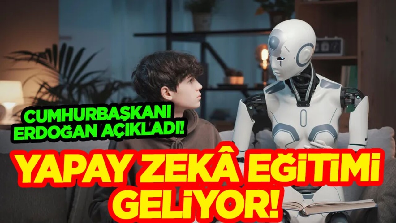 Cumhurbaşkanı Erdoğan öğrencilere açıkladı: Yapay Zekâ Eğitim Müfredatına giriyor