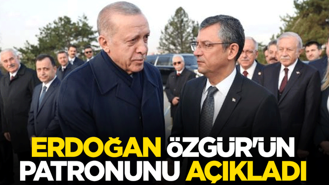 Cumhurbaşkanı Erdoğan Özgür Özel'in patronunu açıkladı: Talimat almaya gitti