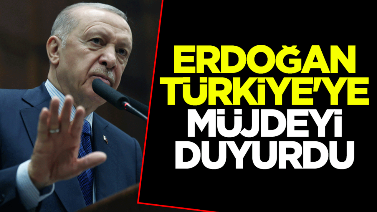 Cumhurbaşkanı Erdoğan Türkiye'ye müjdeyi duyurdu: Yarısı bizden desteği artırıldı