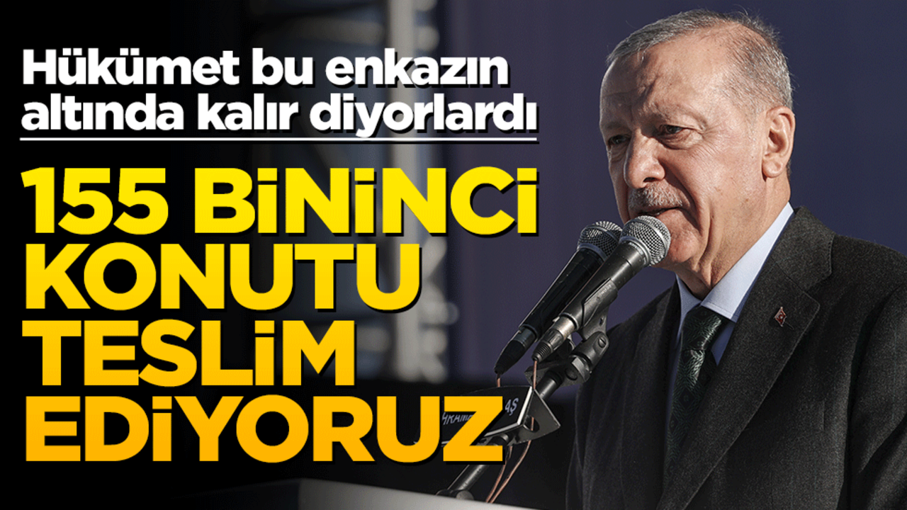 Cumhurbaşkanı Erdoğan'dan flaş sözler