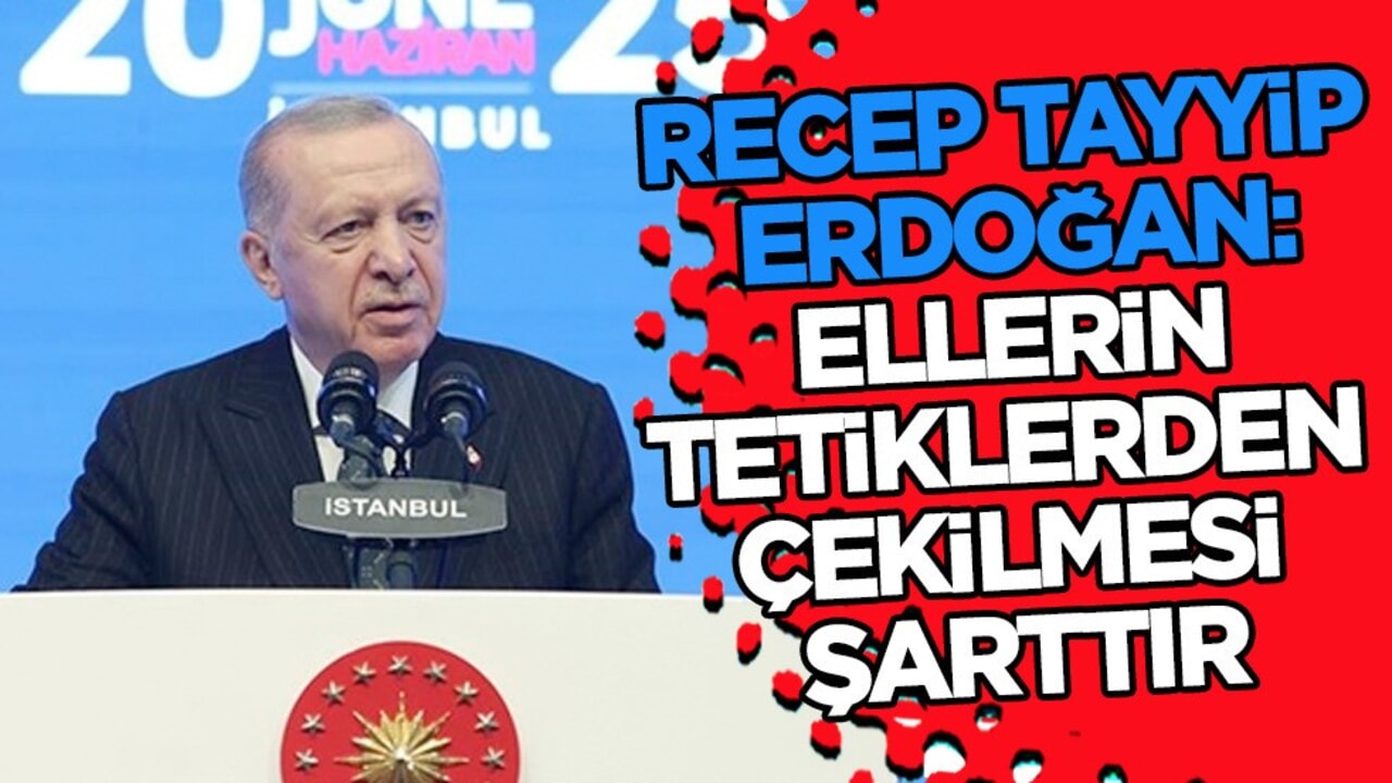 Başkan Erdoğan'dan mesaj: Eğitim, hukuk, diplomasi, insan hakları önemdedir mesajı 