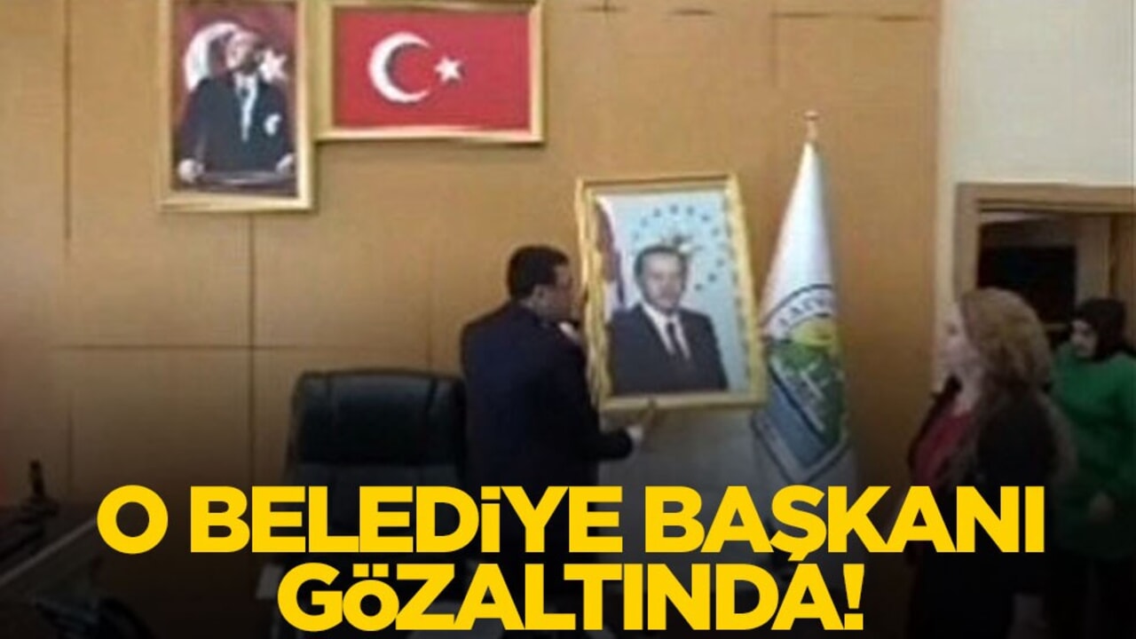 Cumhurbaşkanı’na karşı hadsizlik yapmıştı… Belediye Başkanı gözaltına alındı!