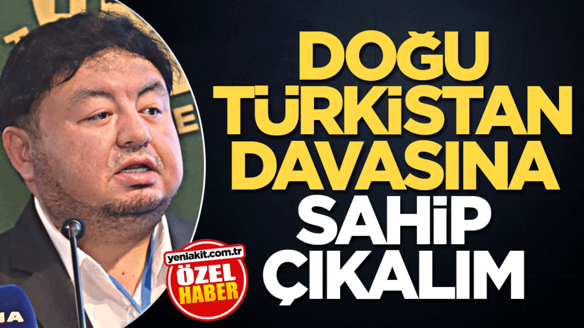 D. Türkistan davasına sahip çıkalım
