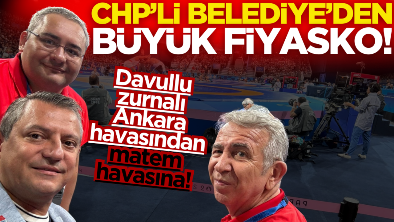 Davullu zurnalı Ankara havasından, matem havasına! CHP’li belediyede büyük fiyasko