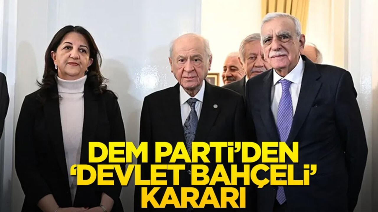 DEM Parti, Çarşamba günü Bahçeli'yi ziyaret edecek