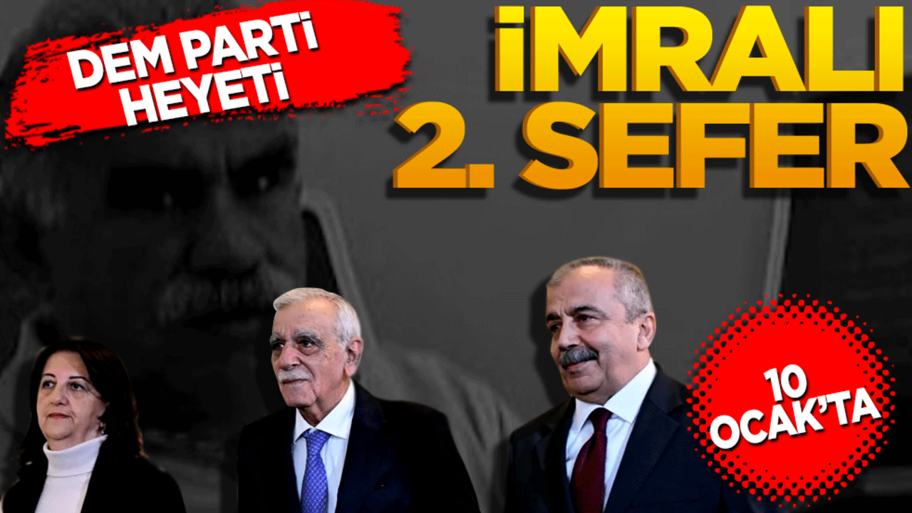 DEM Parti heyeti ikinci kez İmralı için hazırlık yapıyor