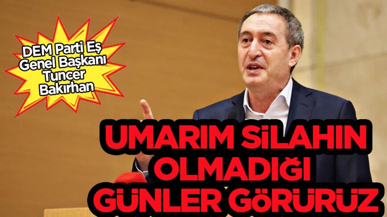 DEM Parti'li Bakırhan'dan İmralı ziyareti açıklaması! Erbil'de son gelişmeler bakın ne