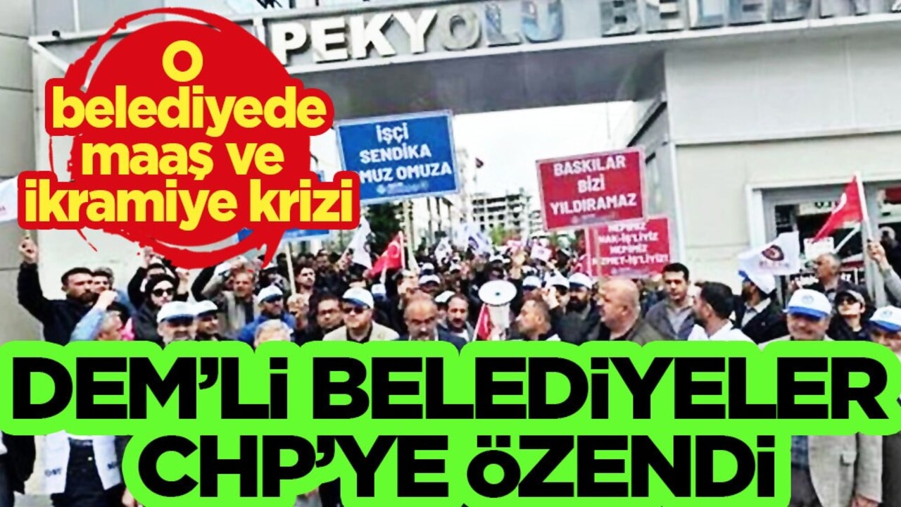 DEM Partili Belediyeler CHP’ye özendi: İpekyolu Belediyesi’nde kriz yaşandı!