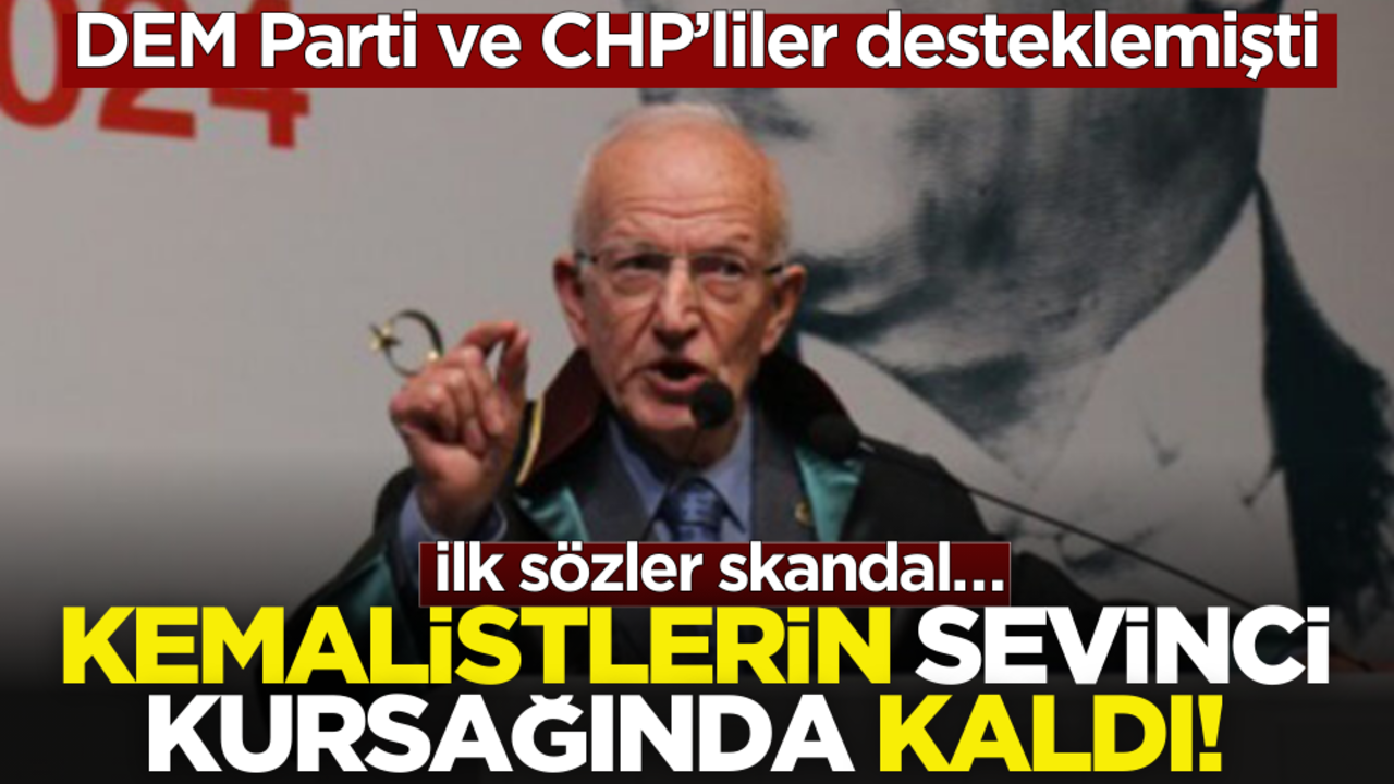 DEM ve CHP desteklemişti! İlk sözler skandal… İbrahim Kaboğlu ilk 4 maddeyi hedef aldı